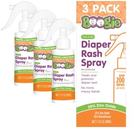 Boogie Diaper Rash Baby Bundle - Rash Spray, Extra Strength Paste, and Irritation Gel Spray - Diaper Bag Essentials for Newborns, Infants, & Toddlers, Set of 3 Baby Must Haves