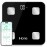 iHome Digital Bluetooth Smart Scale for Body Weight, Weight Scale, Including BMI, Body Fat, Muscle Mass, Batteries Included (Black Smart Bluetooth)