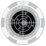 SlopeMaster ProGreen Reader - Golf Ball Marker with High Precision Green Reading Aid Golf Accessories for Men Women (LightGray&Black)