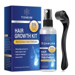 5% Minoxidil Beard Growth Kit: Hair Regrowth treatment - Women and Men Hair Growth kit for Thicker, Fuller Beard & Hair - Stop Hair Loss & Thinning - Minoxidil Hair Growth Serum