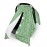 TANOFAR Baby Carseat Canopy, Peekaboo Opening Car Seat Canopy for Babies, Soft and Breathable Infant Carrier Canopy, Multi-use Baby Carrier, Stroller, Nursing Cover, Minky Blanket, Green