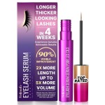 VieBeauti Lash Serum for Eyelash Growth: Eyelash Growth Serum with Advanced Formula to Boost Longer Fuller and Thicker Looking Lashes - Vegan & Cruelty-Free for Sensitive Eyes 3mL