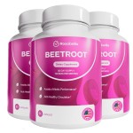 Rosabella Organic Beet Root Capsules - 1300mg Beet Root Powder Aids Healthy Circulation & Vitality, Non-GMO, Beet Root Supplement - 180 Capsules, 90-Day Supply