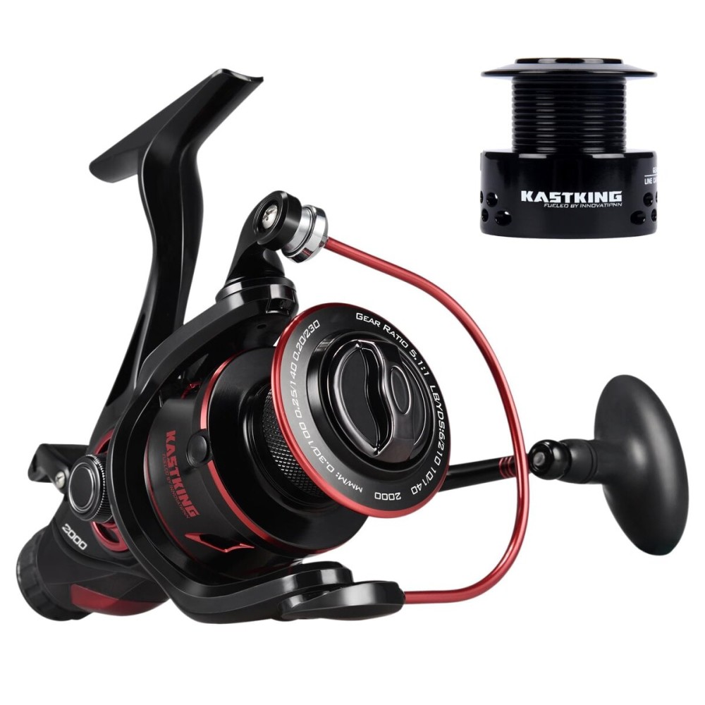 KastKing Sharky Baitfeeder III Spinning Fishing Reel,Size 2000