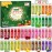 Yopela 42 Pack Natural Lip Balm Bulk with Vitamin E and Coconut Oil - Moisturizing, Soothing, and Repairing Dry and Chapped Lips Valentine\'s Gift - 14 Flavors - Non-GMO
