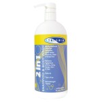 TRISWIM 2-in-1 Chlorine-Out Shampoo & Body Wash 32oz | Removes Chlorine, Saltwater, Hard Water Minerals, Copper, Green Tint | Vegan, Tear-Free, No Parabens | Watermelon Scent