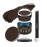 SEVICH Magnetic Hairline Powder with Brush | Refillable Root Touch Up for Sparse Hairlines & Gray Coverage | Waterproof, Sweat-Proof & Smudge-Proof | Natural & Invisible Hair Concealer (Brown)