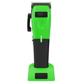 TPOB Play Barber Hair Clippers for Men 7500 RPM with Rubber Grips (Green)