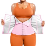 TrainingGirl Waist Trainer for Women Lower Belly Waist Trimmer Corset Tummy Wrap Workout Sweat Belt Band Sports Sauna Suit