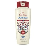 Old Spice Body Wash for Men, Holidudes Holiday Edition, 24/7 Holiday Freshness, Lasting Scent and Rich Lather, Stocking Stuffer, Jacked Frost Frosted Mint Scent, 16 oz