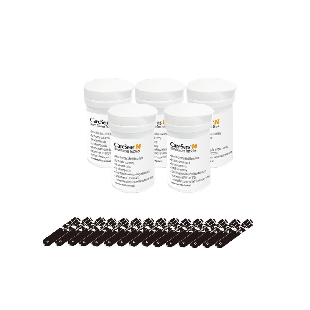 CareSens N Blood Glucose Test Strips (250 ct) - Only for CareSens N Family Meter Kits