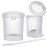 haakaa Silicone Measuring & Feeding Cup 25ml/2pcs(Pre-sterilised), Leakproof & Reusable, 3-in-1 Colostrum Collection Cup for Collect, Store & Feed, Include Cleaning Brush