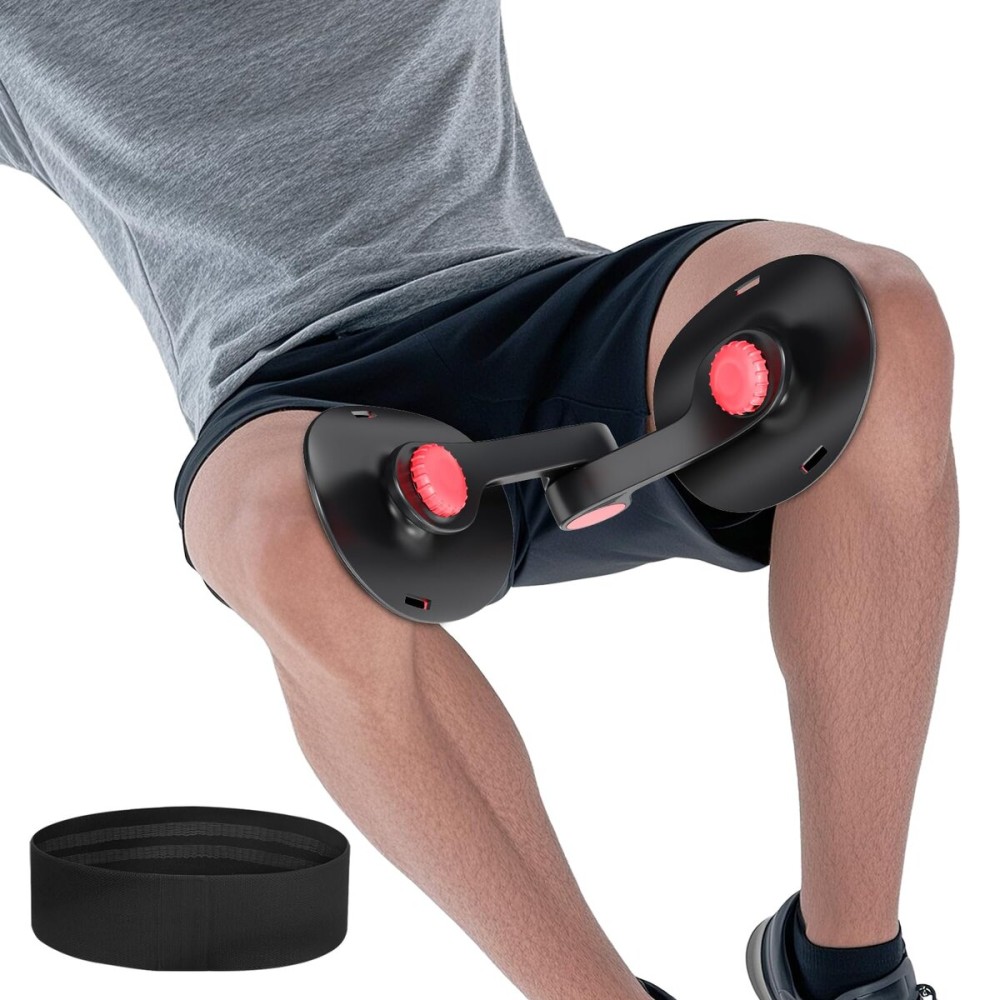 Tinrief Thigh Exerciser Kegel Exerciser, Pelvic Floor Trainer, Kegel Trainer for Postpartum Rehabilitation, Trimmer Inner Thigh, Thigh Toner Workout (Black,26 LB)