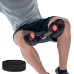 Tinrief Thigh Exerciser Kegel Exerciser, Pelvic Floor Trainer, Kegel Trainer for Postpartum Rehabilitation, Trimmer Inner Thigh, Thigh Toner Workout (Black,26 LB)