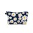 Cute Travel Makeup Bag Cosmetic Bag Small Pouch Gift for Women (Daisy Dark Blue)