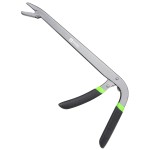 Booms Fishing Hook Remover Tool: 9.5 Stainless Steel Fish Hook Extractor with PTFE Coating - Corrosion Resistant, Easy Grip for Saltwater & Freshwater, R01