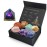 Crystals and Healing Stones Set with Orgonite Pyramid - (2-2.5 inch) Large 7 Chakras Stones, Positive Energy Healing Stones for Meditation Spiritual Protection, Christmas Birthday Gifts for Women