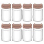 Maymom Wide Neck Breastmilk Collection n Storage Bottle 5.4 oz; Re-markable SureSeal Disc. Fits Spectra S2 Spectra S1 9 Plus.