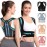 Fit Geno Posture Corrector for Women & Men: Adjustable Lightweight Upper Back Brace for Neck Shoulder & Upper Back Pain Relief - Improve Posture Correct Hunchback Slouching Invisible Under Clothes (M/L Under Bust 35 - 47)