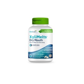 Oracoat XyliMelts for Dry Mouth Night Time or Day - Moisturizing Dry Mouth Adhering Discs, Sugar Free with Xylitol, 395 Count, Mint Flavor, 8-Hour Relief