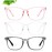 KUGUAOK 3 Pack Kids Blue Light Blocking Glasses, Boys Girls Computer Gaming TV Glasses, Lightweight Eyeglasses Frame (Age 4 to 12)