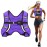 Poudee Weighted Vest, 8LB Weight Vest for Men Women, Body Weight Vests Adjustable with Reflective Stripe for Strength Training, Running, Training Workout, Jogging, Walking - 8LB, Purple