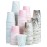 Huifany 300Pack 3 oz Paper Cups Disposable Bathroom Small Mouthwash Cups Bath Cup 3 oz Paper for Bathroom,Birthday Party, Travel, Events, Picnic, BBQ