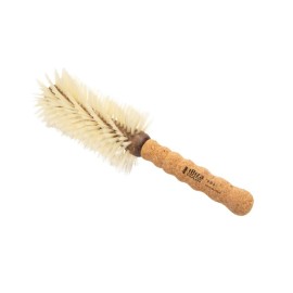 Ibiza Hair B8 Large Round Brush | 70mm Barrel for Volume & Smooth Finish | Blonde Boar Bristles Add Shine | Ideal for Fine or Curly Hair