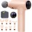cotsoco Massage Gun Deep Tissue, Muscle Massage Gun with 9 Attachment Heads 20 Speeds & Silent Brushless Motor for Pain Relief, Handheld Percussion Back Massager Gun for Athletes(Pink)