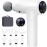 cotsoco Massage Gun Deep Tissue, Muscle Massage Gun with 9 Attachment Heads 20 Speeds & Silent Brushless Motor for Pain Relief, Handheld Percussion Back Massager Gun for Athletes(White)