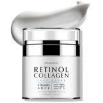EnaSkin Retinol Collagen Face Cream: Wrinkle Cream for Women, Neck & Dcollet Anti Aging Moisturizer with 7% Hyaluronic Acid Serum - Day/Night Skin Firming & Tightening, 1.7 Oz