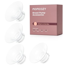 Momcozy Original Replacement Accessories for M5| M6| M9, Food-Grade Silicone & BPA Free, Original Breastfeeding Parts, Inserts 15/17/19/21mm