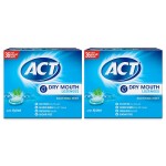 ACT Dry Mouth Lozenges with Xylitol, Soothes, Moisturizes & Freshens, Soothing Mint, Value Size, 36 ct., 2 pk