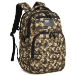 Wotony Military tactical backpack, backpack for men black small tactical assault bag (yellow maple, 20 inch)