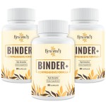 Detox Binder Supplement - Activated Charcoal, Zeolite, Bentonite Clay, Milk Thistle, Proprietary Blends - Liver & Gut, Max Absorption, 270 Vegan Capsules