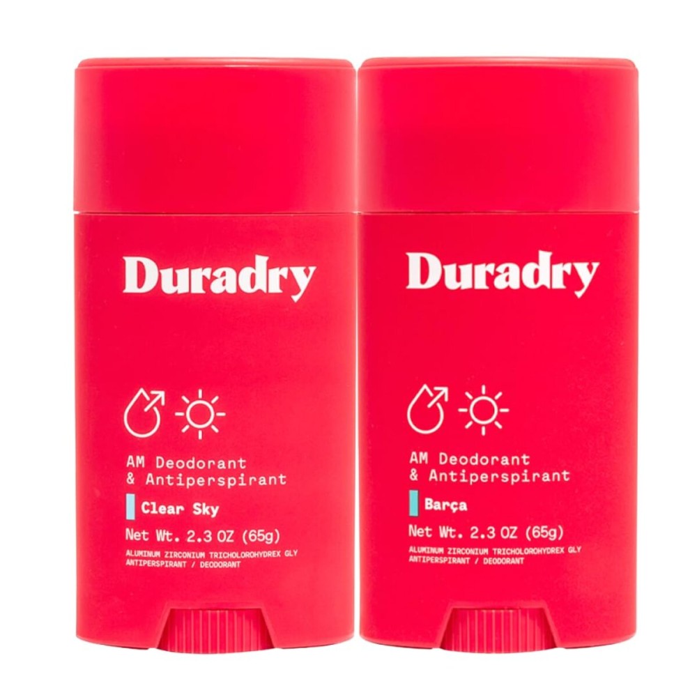 Clinical-Strength Antiperspirant Deodorant for Women and Men - Clean formula with Natural Ingredients, Odor, and Excessive Sweat protection for Armpits - Crisp Pear + Vanilla/Sweatwater + Sea Salt