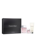 Calvin Klein Euphoria Eau de Toilette for Men and After Shave Balm Trio Gift Set