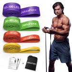 Resistance Bands,Pull Up Bands,Stretching Assist Bands Set for Men & WomenPortable Exercise, Muscle Training,Physical Therapy,Exercise Workout Bands for Working Out (Upgrade Silicone)