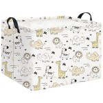 HIYAGON Rectangular Halloween Basket for Boys and Girls Kids Trick or Treat Pumpkin Basket for Halloween Parties Cute Storage Bin Organizer Box Room Decor(Black ghost)