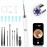 High-Definition Ear Wax Removal, Wireless Ear Cleaner, Safe and Gentle Ear Wax Removal Kit, Rechargeable Ear Cleaner with Camera and Light, Ear Cleaning Kit for Android and iOS (White)