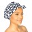 GRACE & COMPANY Luxury Shower Cap For Women - 100% Waterproof, Reusable, Washable & Breathable Shower Caps - Casablanca(Bag Packaging)