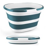 Collapsible Bucket for Cleaning, 4.2 Gallons Mop Bucket with Handle for Floor Window Car Washing, Silicone Ice Buckets for Parties Camping Fishing Beach, RV Laundry Storage Household Cleaning Supplies