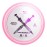 Yikun Twin Swords Understable Distance Driver| Pro Worlds 2025 Limited Edition | Beginner-Friendly Max-Distance Disc | Wind-Resistant & Easy-Glide Control | PDGA Approved 170-176g(Transparent Pink)