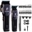 BESTBOMG Professional Hair Clippers for Men, Professional Barber Clippers and Trimmer Set, Mens Cordless Hair Clipper for Barbers Haircut Kit, BS-808C (Blue)