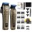 BESTBOMG Professional Hair Clippers for Men, Professional Barber Clippers and Trimmer Set, Mens Cordless Hair Clipper for Barbers Haircut Kit Fade, BS-807E (Bronze)