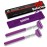 Kuvvfe 2 Pack Portable Extendable Back Scratcher, Stainless Steel Telescoping Back Scratcher with Beautiful Present Packaging(Purple)