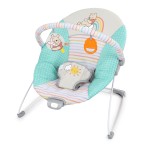 Bright Starts Disney Baby Winnie The Pooh Hunny Hues Bouncer with Soothing Vibrations, Unisex, Newborn+