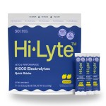 Hi-Lyte K1000 Electrolytes Powder Packets Lemonade, 30 Servings