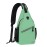 MOSISO Sling Backpack, Multipurpose Crossbody Shoulder Bag Travel Hiking Daypack, Wllow Green, Medium