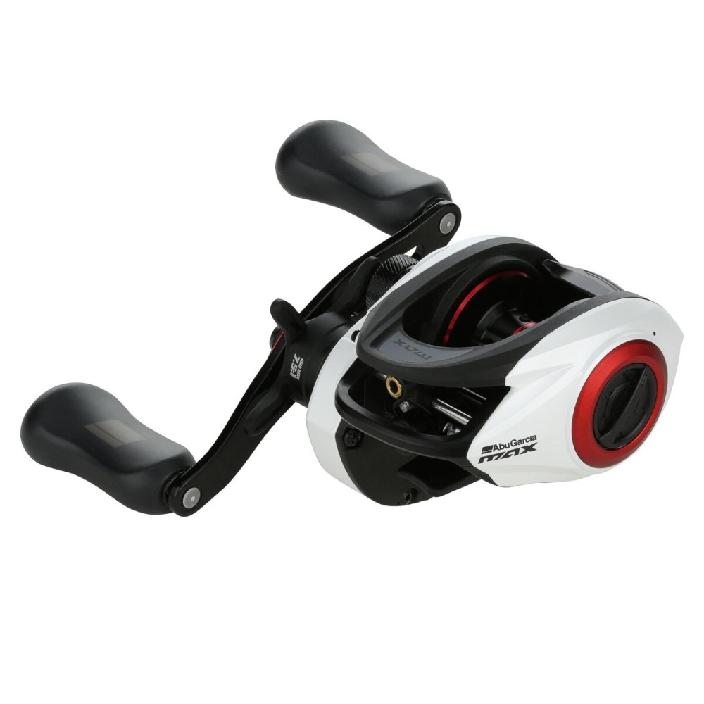 Abu Garcia Max Pro Low Profile Baitcast Fishing Reel, Right, Lightweight Design, Graphite Body and Sideplates, Duragear Brass Gear, Carbon Matrix Drag System